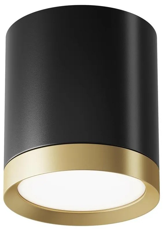 Maytoni C086CM-GX53-MRD-BG - Bodové svietidlo HOOP 1xGX53/15W/230V čierna/zlatá W4100