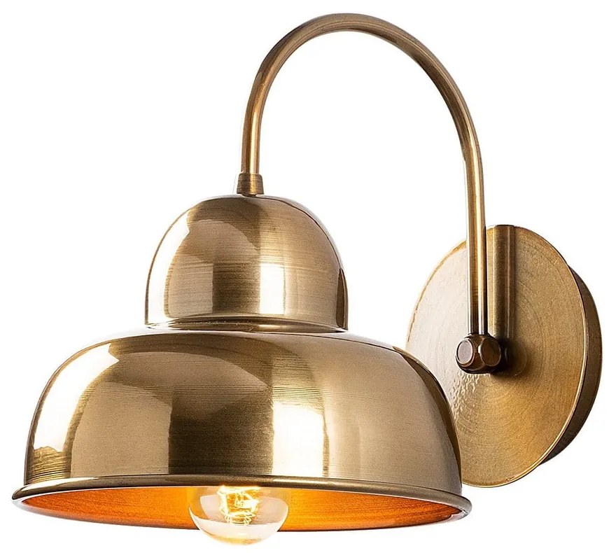 Nástenné svietidlo v zlatej farbe ø 20 cm Multan – Opviq lights