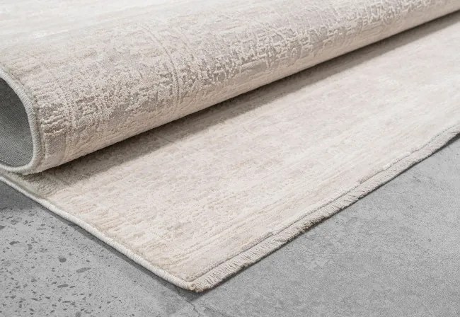 Koberec SHADOWS 3 slonia kosť / sivý