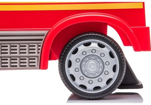 Odrážadlo Mercedes Hasiči 2xAA červená