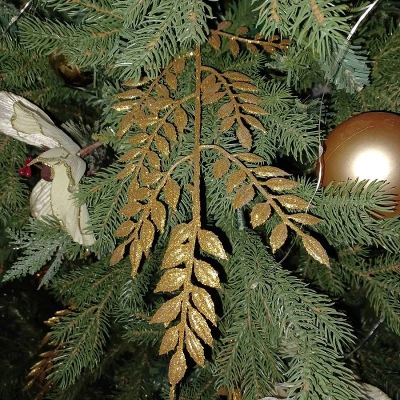 DECOLED Zlaté ozdoby, vetvičky, 99x36 cm