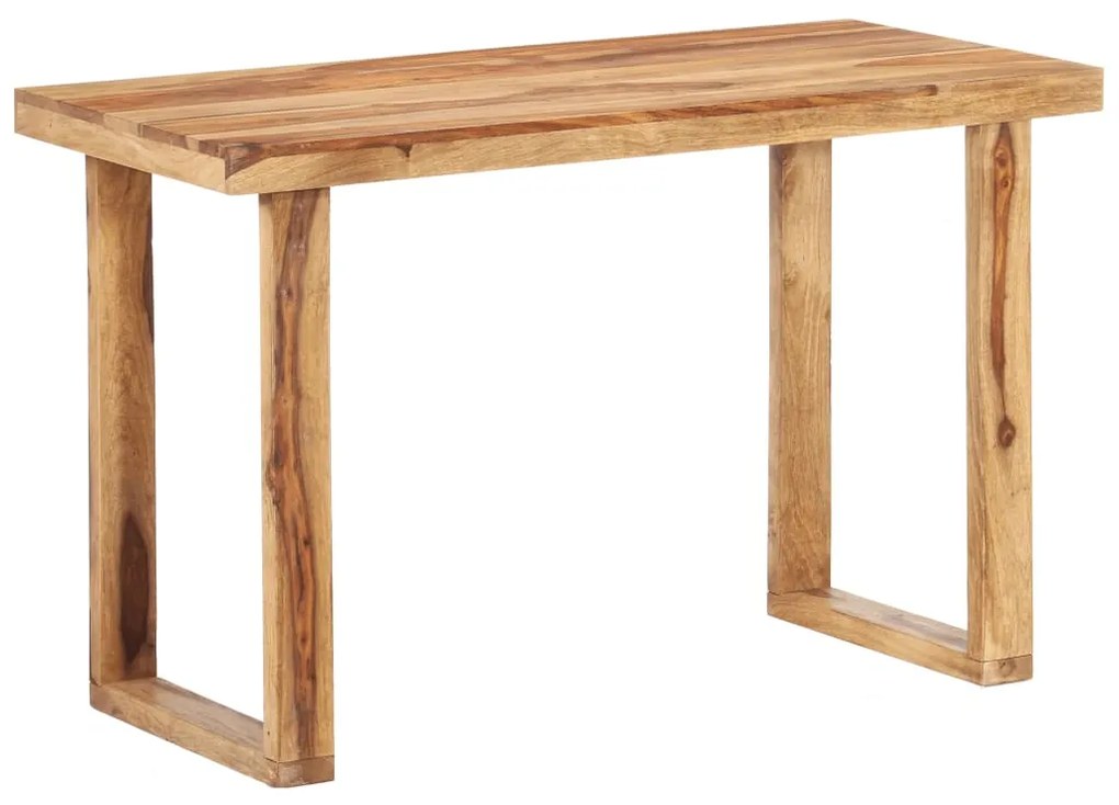 vidaXL Jedálenský stôl 118x60x76 cm, drevený masív sheesham