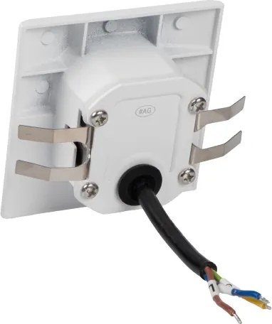 Kanlux 39129 - LED schodové svietidlo so senzorom EXIN 2,5W/230V 3000K IP65 biela hr.