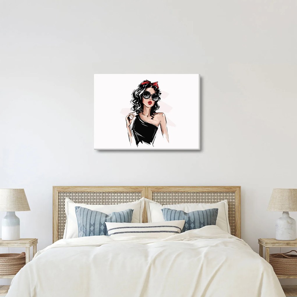 Obraz - Fashion woman (70x50 cm)