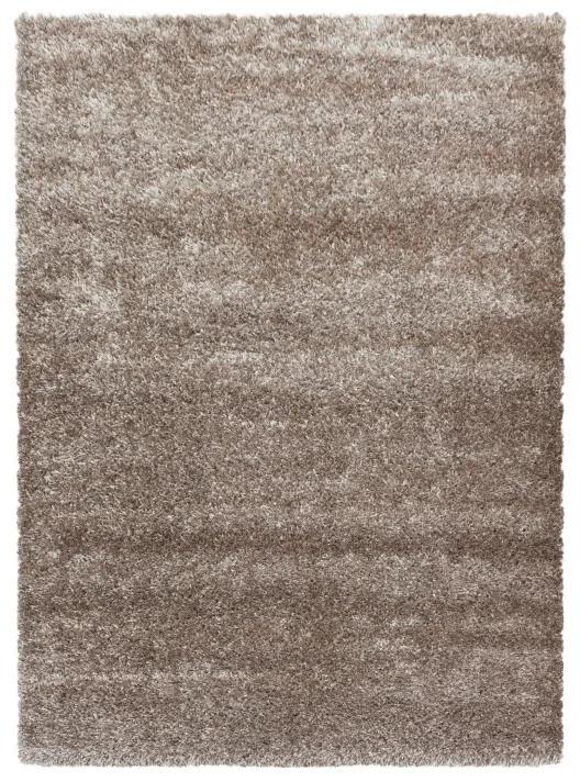 Ayyildiz koberce Kusový koberec Brilliant Shaggy 4200 Taupe - 120x170 cm