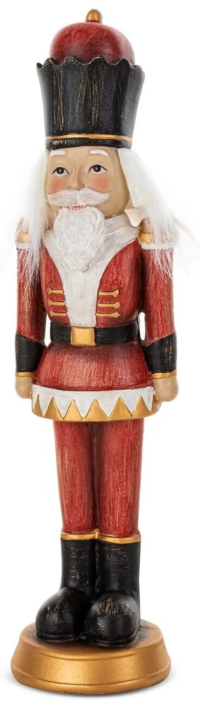 VIANOČNA FIGÚRKA NUTCRACKER 18CM VIACFAREBNÁ