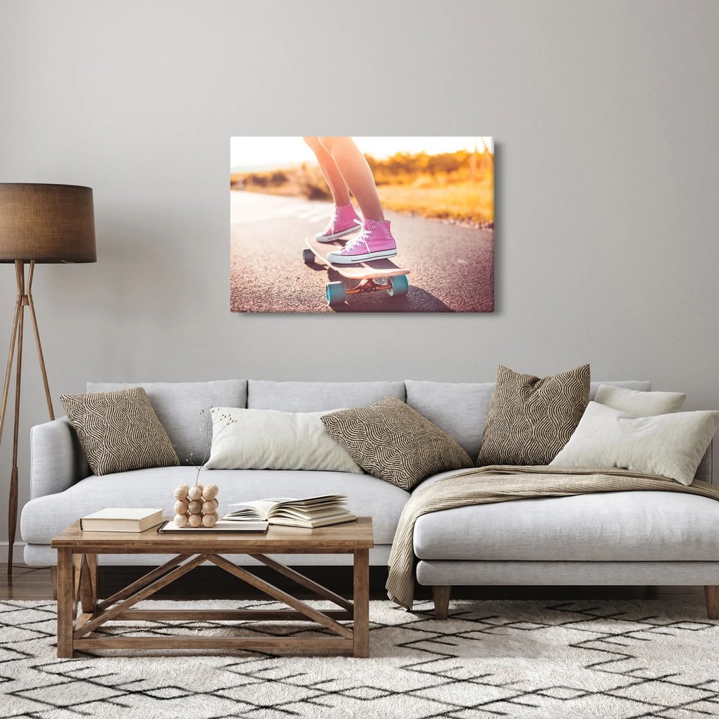 Obraz skateboardu (90x60 cm)