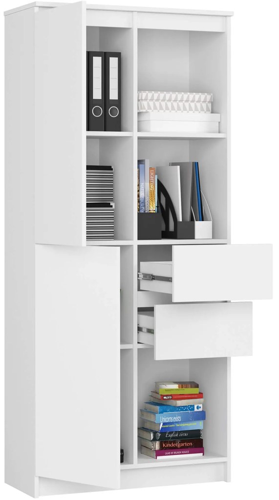 Skriňa Rexa II 80 cm biela