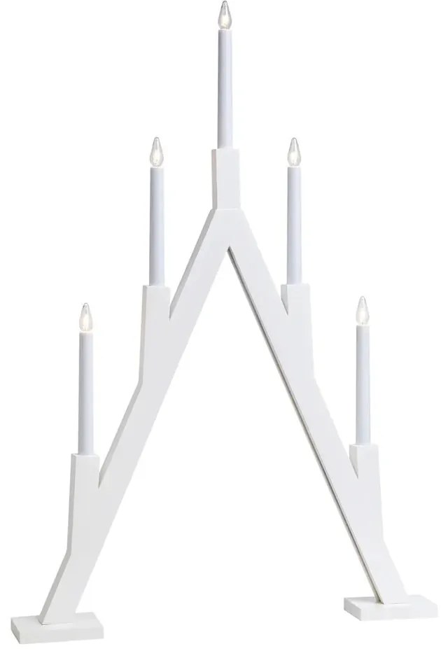 Biela vianočná svetelná dekorácia Bjurfors – Markslöjd