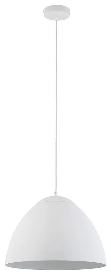 Luster na lanku FARO 1xE27/60W/230V biela