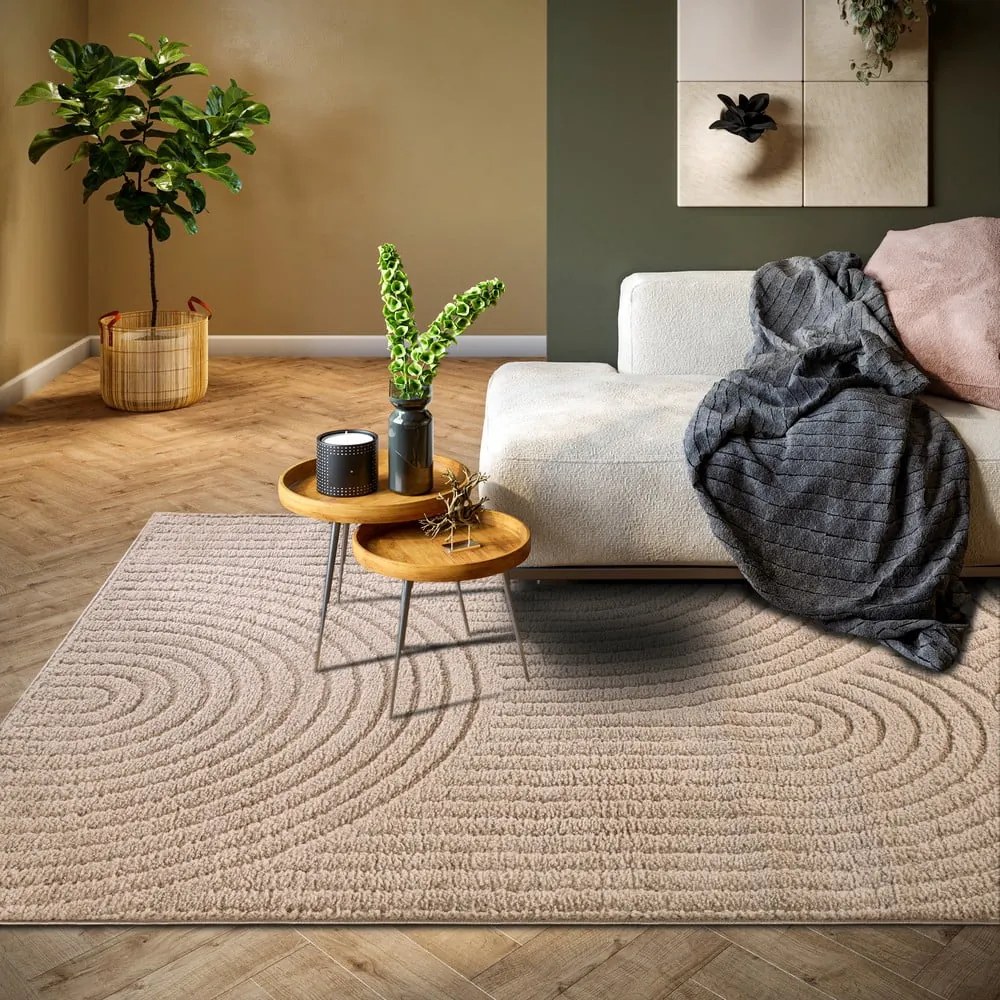 Taupe koberec 80x120 cm Panglao New York Taupe – Elle Decoration