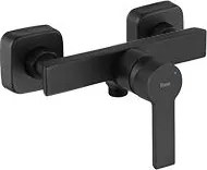 Rea Argus, sprchová batéria s ručnou bodovou sprchovou súpravou, čierna matná, REA-B6406