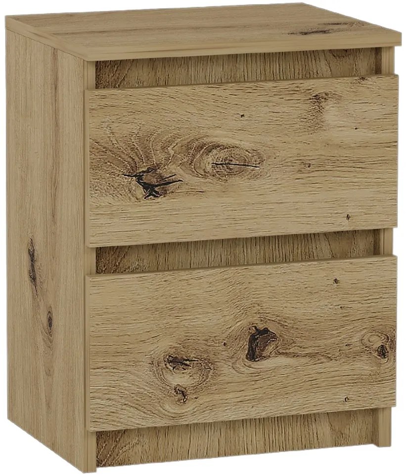 Štýlový nočný stolík 40 x 30 cm - R2 biela