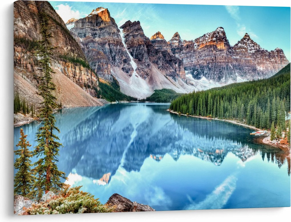 Obraz - Moraine lake (70x50 cm)