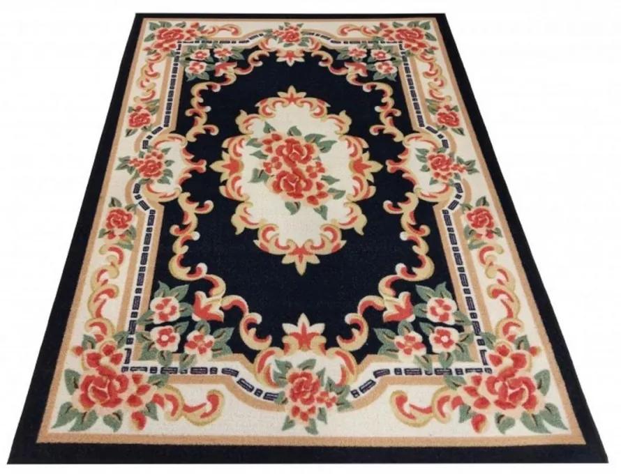 Kusový koberec Hortenzie modrý 120x170cm