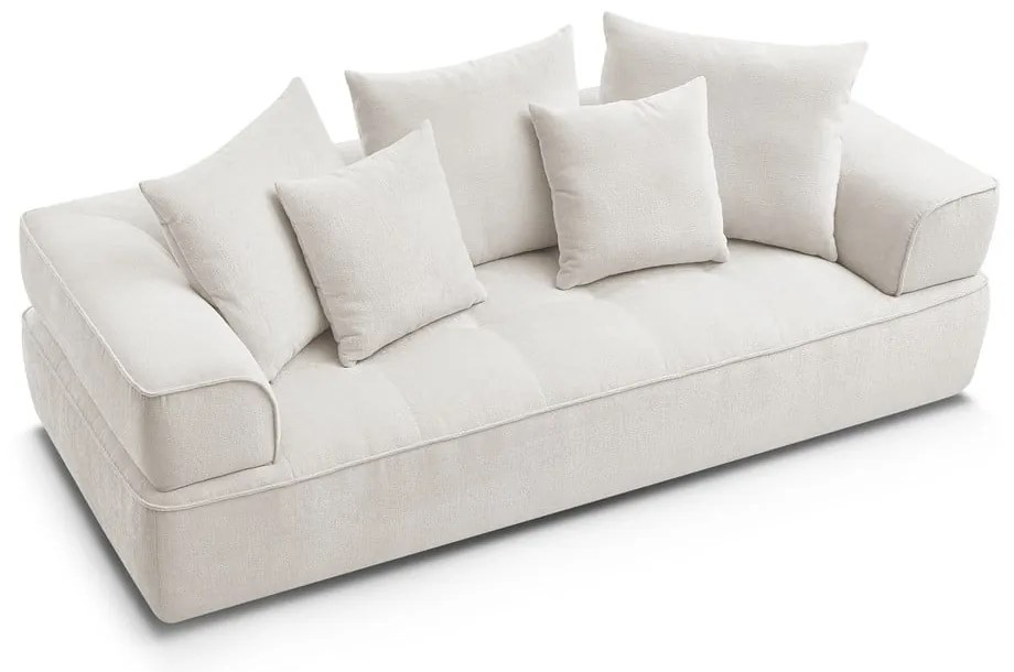 Béžová ženilková pohovka 237 cm Whesley – Bobochic Paris