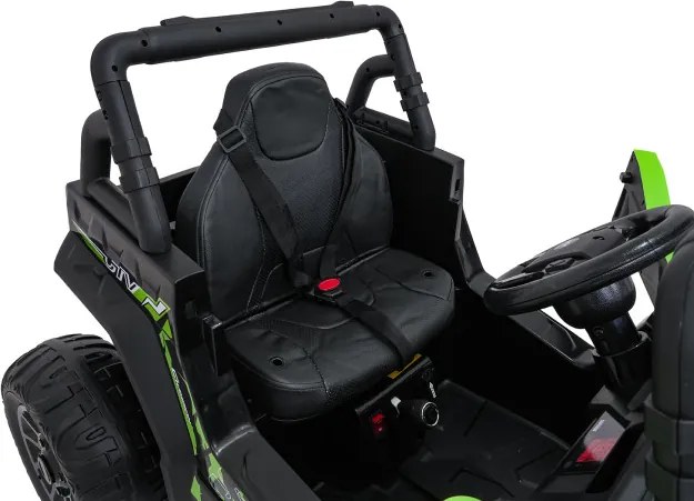 Elektrické terénne autíčko UTV LIFT zelené