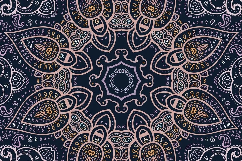 Obraz Mandala s indickým motívom - 120x80