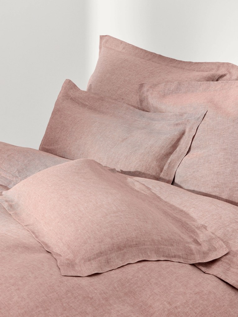 Ľanová obliečka na paplón's lemom Linna