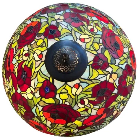 Tiffany tienidlo na lampu POPPY Ø50cm
