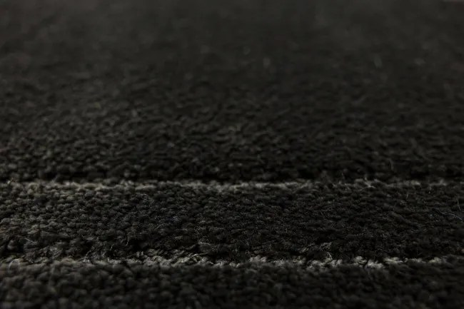 Kúpeľňový koberček Sego čierny, mozaika