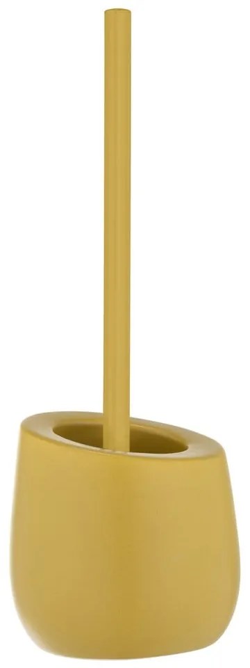 Žltá keramická WC kefa Badi - Wenko