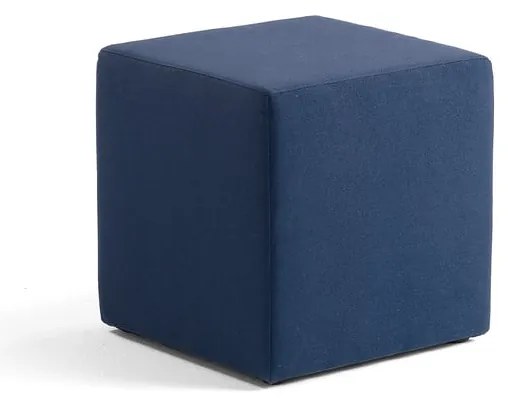 Taburet CASUAL, látka ETNA, 500x500 mm, modrá