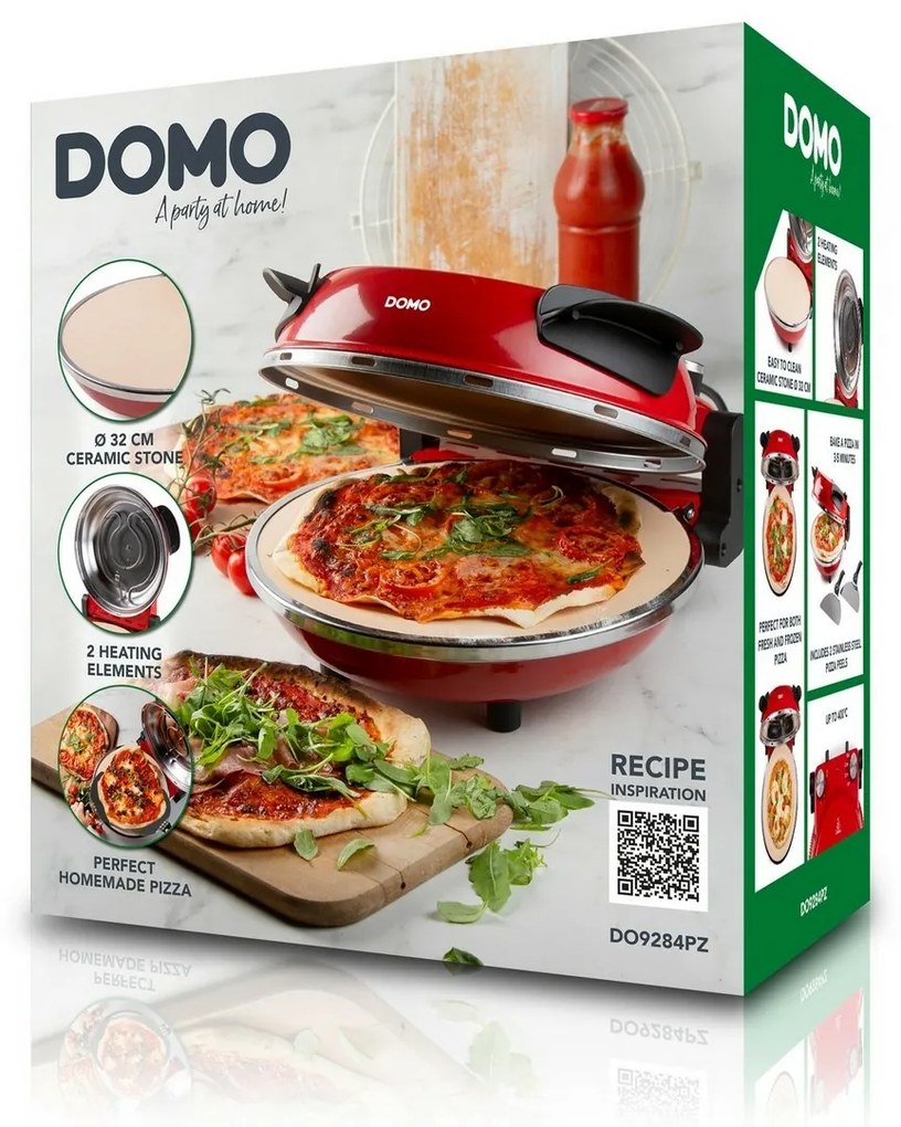 DOMO DO9284PZ pizza pec na čerstvú pizzu