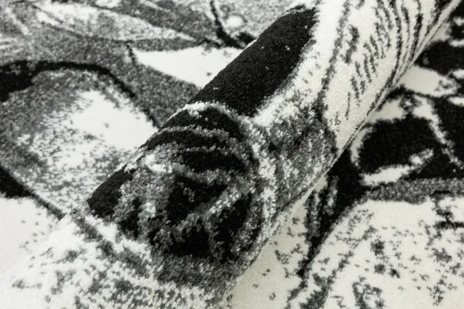 Koberec Lima 9365A biely / čierny