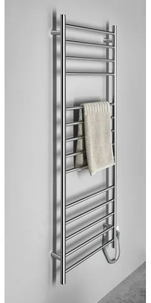 Sapho - Elektrický sušič na uteráky REDONDO 130W/230V 150 cm lesklý chróm