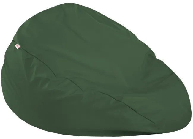 Sedací vak SAKO tmavozelený ekokoža