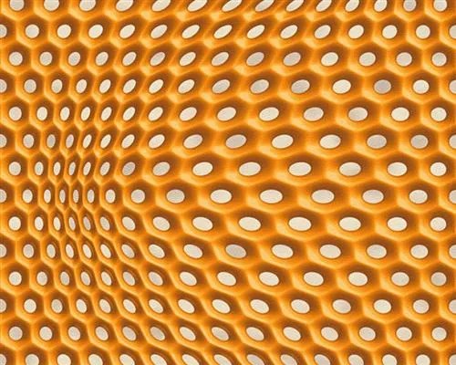 Vliesové tapety, 3D vzor oranžový, Harmony in Motion by Mac Stopa 327074, A.S. Création, rozmer 10,05 m x 0,53 m
