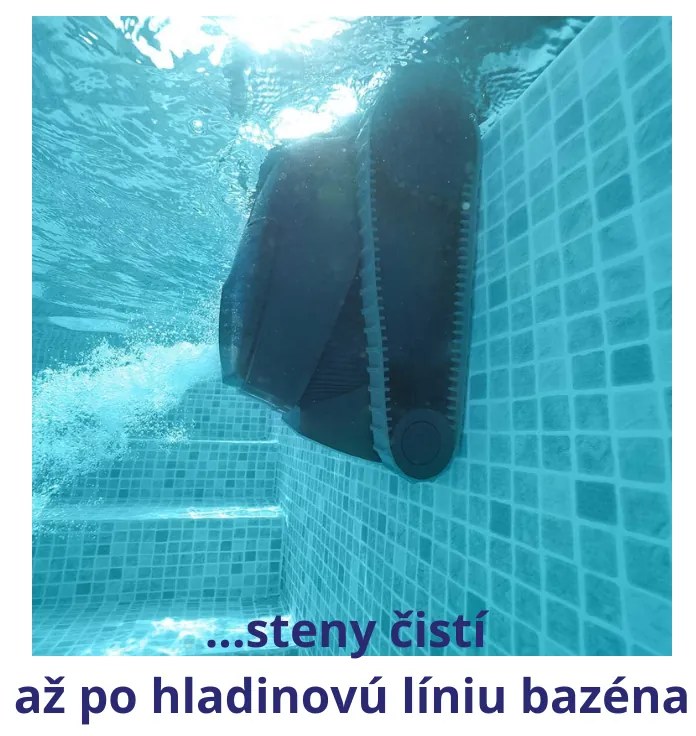DOLPHIN LIBERTY 400, bezkáblový bazénový vysávač AKU