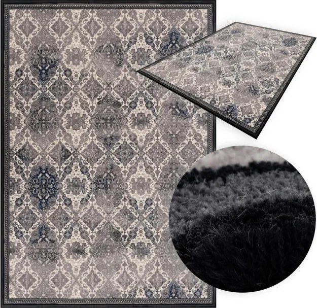 Koberec Agnella Agnus Loreta sivý