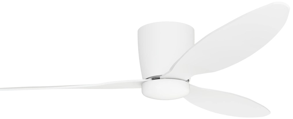 Stropná ventilátor Veneti CCT biele s LED stmievateľný