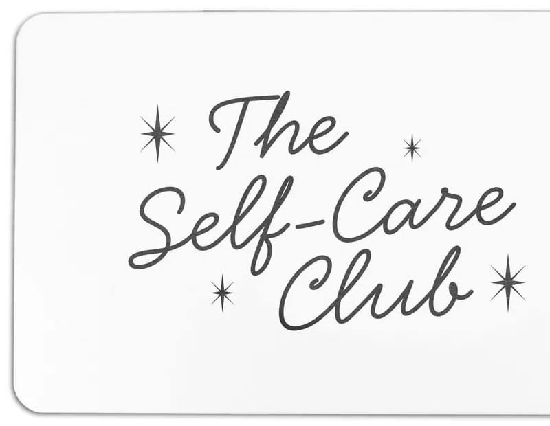 Biela kúpeľňová predložka z kremeliny 39x60 cm – Artsy Doormats