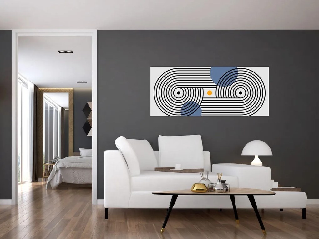 Obraz - Minimalistická abstrakcia N⁰3 (120x50 cm)