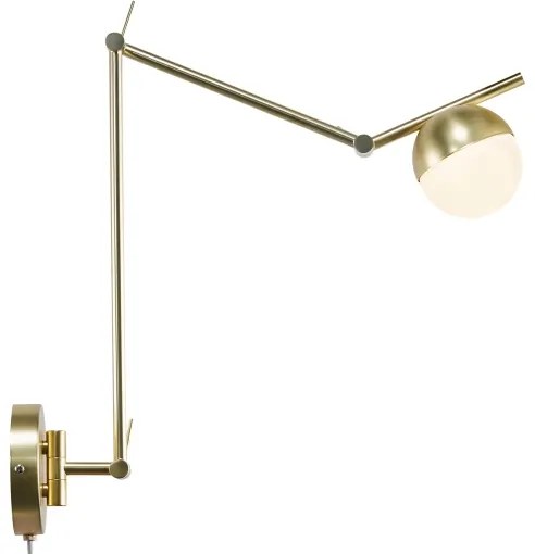 Nordlux - Nástenná lampa CONTINA 1xG9/5W/230V mosadz