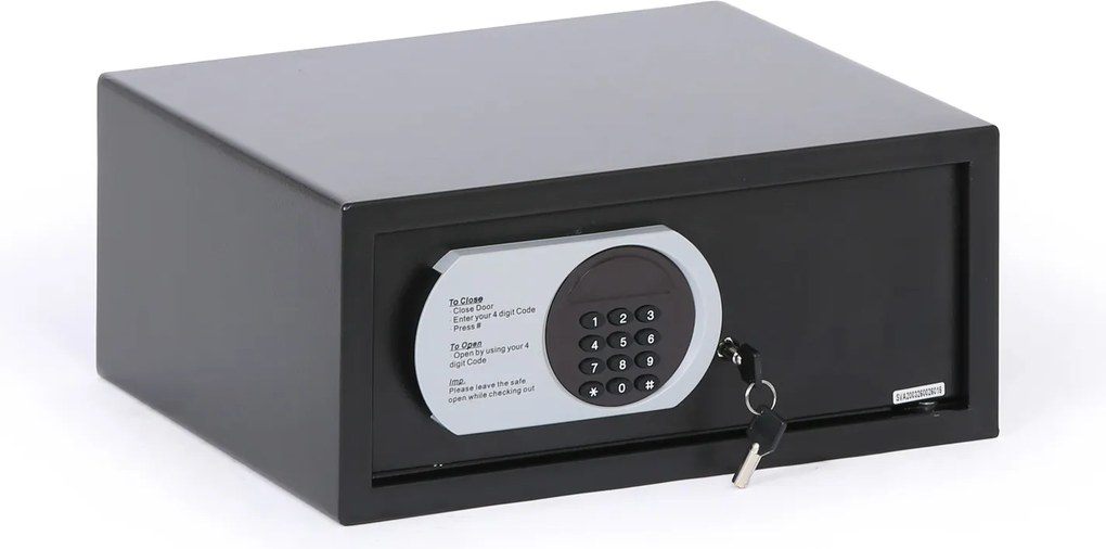 Hotelový sejf s elektronickým zámkom, 195 x 437 x 380 mm