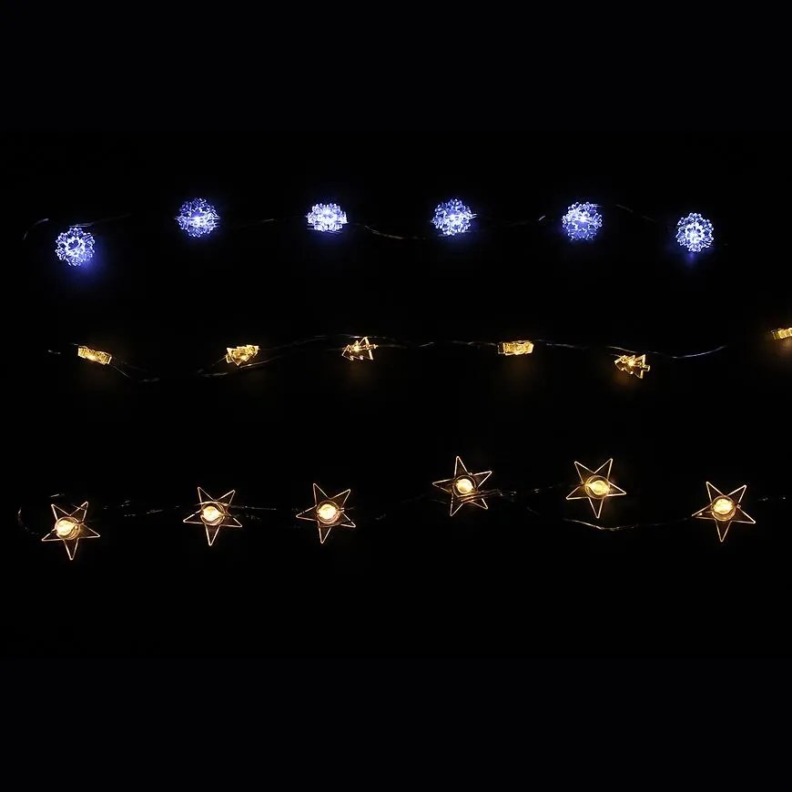 Reťaz LED 320 cm 30el. mix 39493