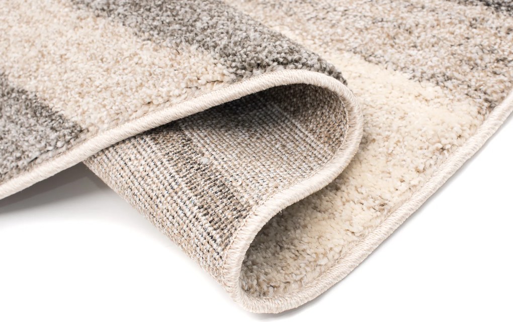 TA Koberec 3437A BÉŽOVÉ SARI KOLESO B1X Rozmer: 100x100 cm