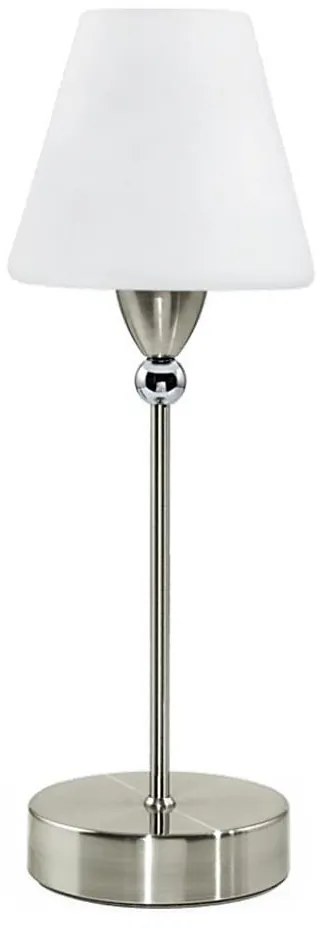 Eglo 54213 - Stmievateľná dotyková stolná lampa 1xE14/40W/230V matný chróm EG54213