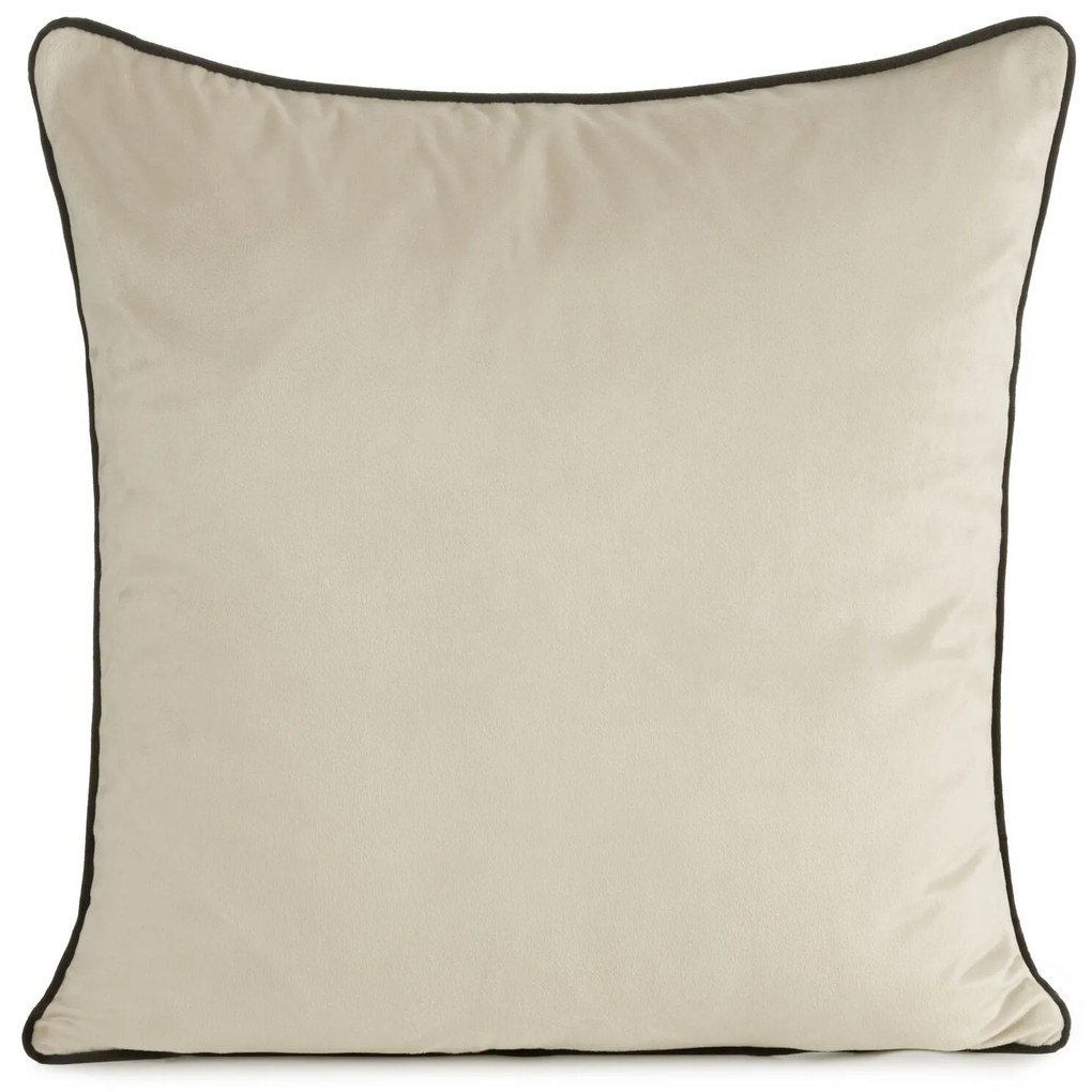 DEKORAČNÁ OBLIEČKA NA VANKÚŠ GAJA2 45X45 CM BÉŽOVÁ
