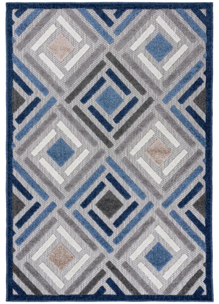 Kusový koberec Jimy sivomodrý 80x200cm