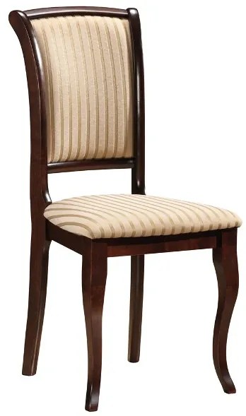 Jídelní židle Moore z masivu ořech tmavý