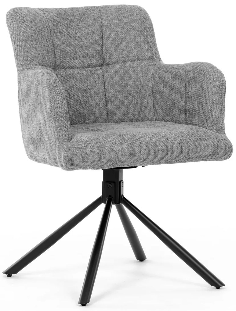 Sada jedálenských stoličiek s vratným mechanizmomDCH-T1122 GREY2, 2 ks