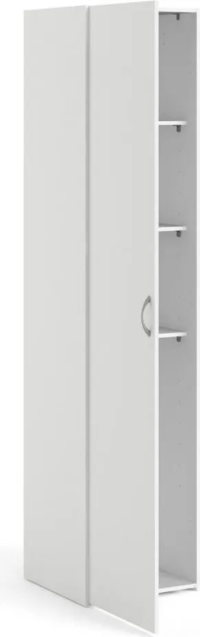 Šatní skříň Sid 40 cm bílá