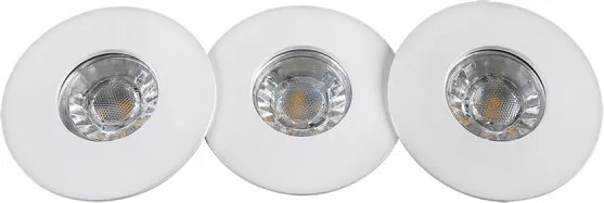 Rabalux 1078 - SADA 3xLED Kúpeľňové podhľadové svietidlo RANDY 3xLED/4W/230V