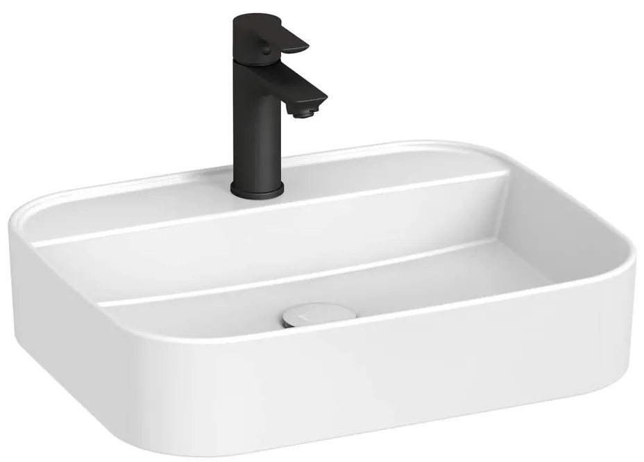 JIKA H8183620001111 - Keramické umývadlo ASTRA 50x40 cm na dosku, biele