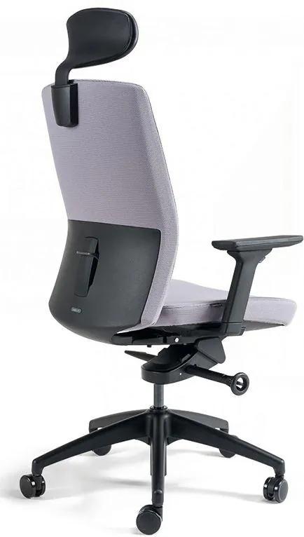 OFFICE PRO bestuhl -  OFFICE PRO bestuhl Kancelárska stolička J2 BLACK SP šedá